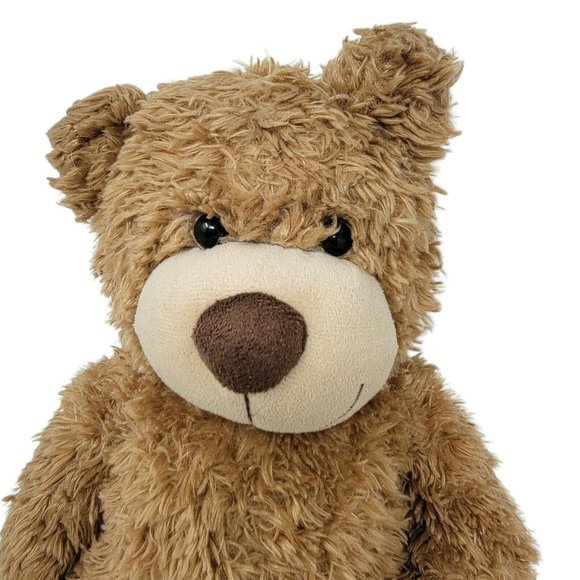 Teddy Bear Stuffed Plush Animal 17" Brown Shaggy Soft Dan Dee - Picture 2 of 4